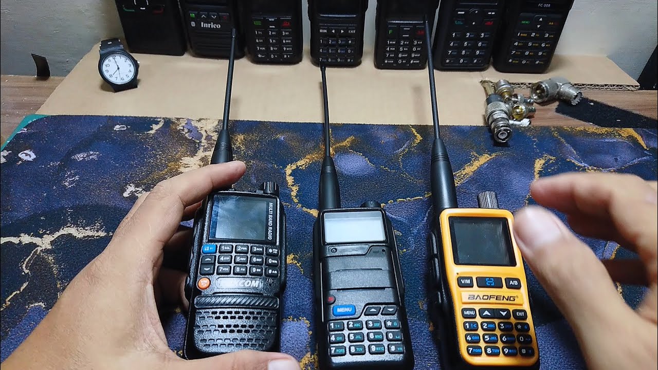 Сравнение моделей GP360, GP320 и UV5R Mini