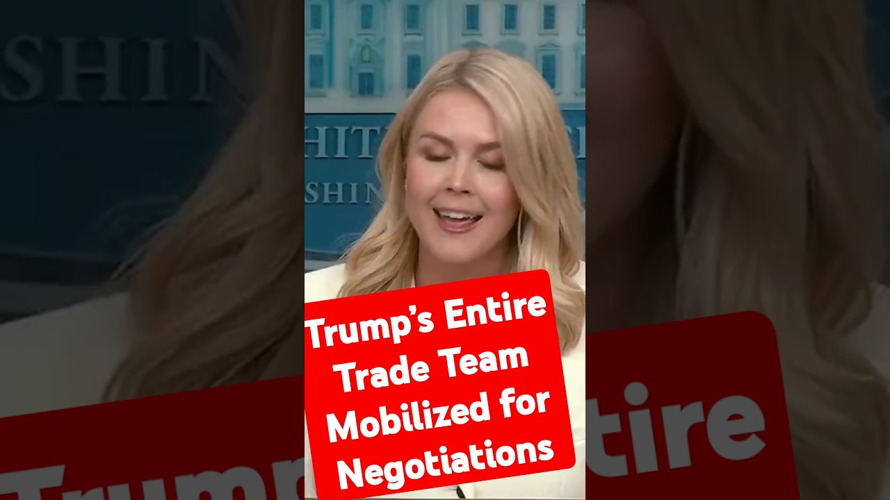 Trump&rsquo;s Entire Trade Team Mobilized for Negotiations #trump #trade