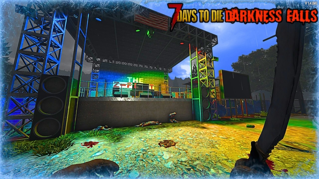 I HATE Buried Supplies... But This POI Loot Saved the Day! | 7 Days to Die Darkness Falls Day 9