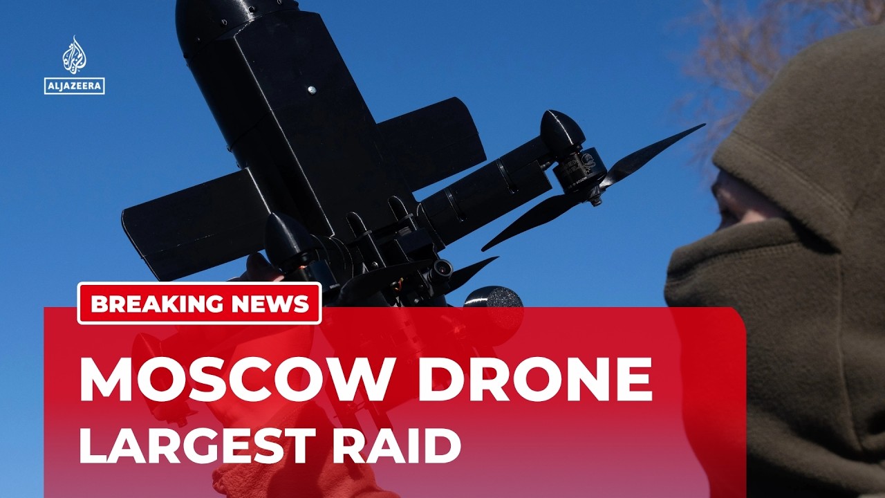 Ukraine drone strike kills five in Moscow region as attacks intensify