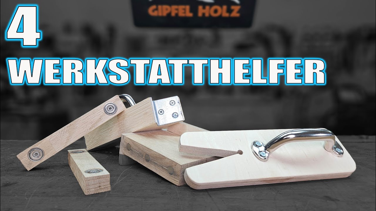 4 Werkstatthelfer die du unbedingt brauchst - Tipps und Tricks f&uuml;r die Werkstatt - Werkstatt Jigs