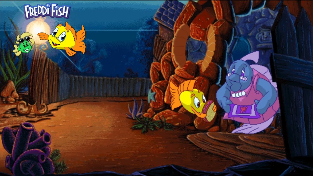 Freddi Fish: Case of the Missing Kelp Seeds [Playthrough]