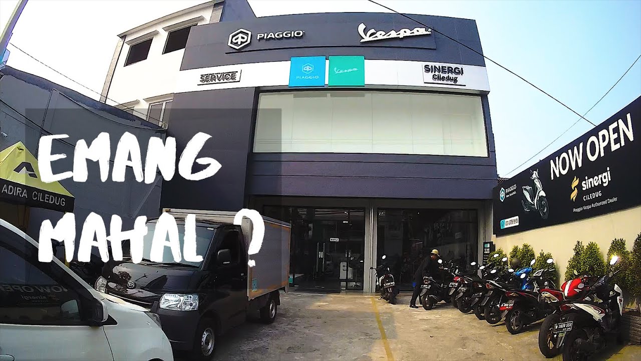 Service Vespa Sprint di Bengkel Resmi | Tangerang