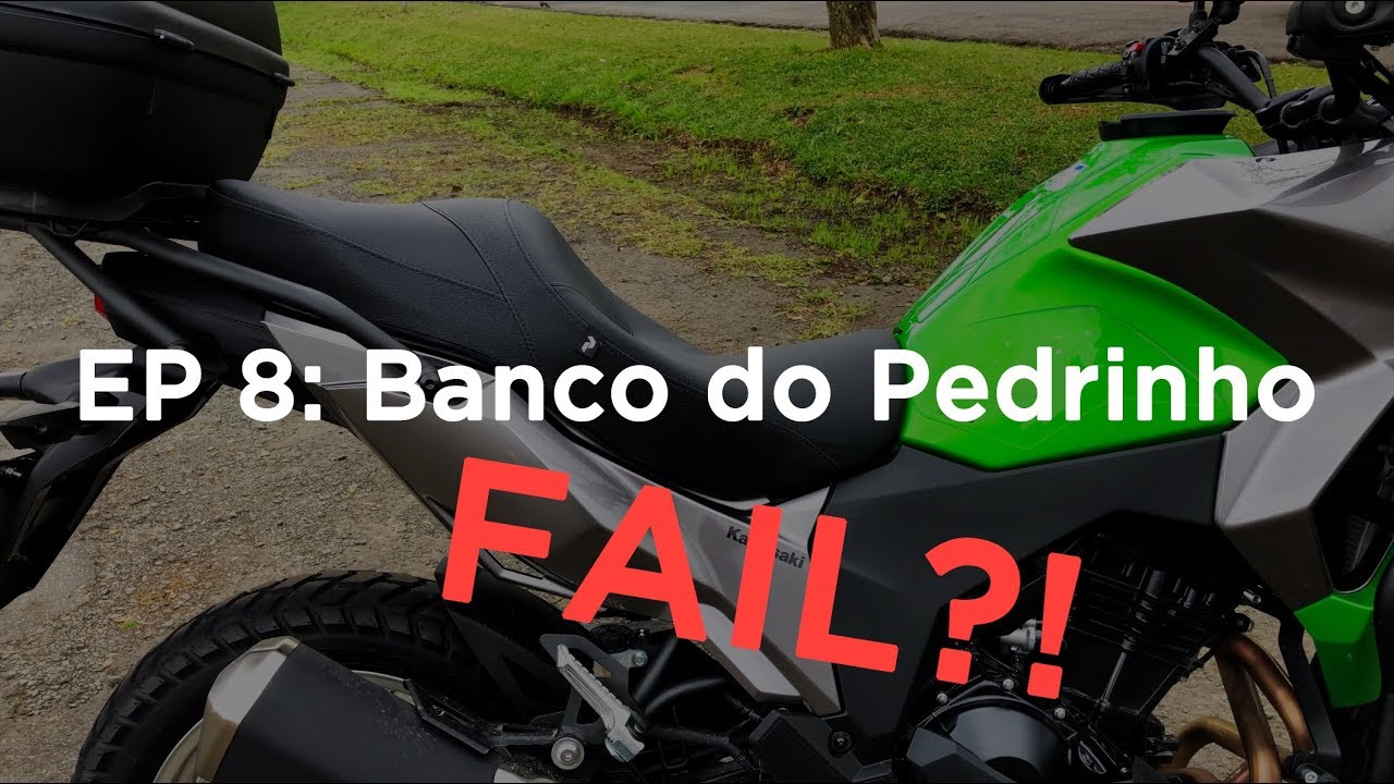 EP 8: Kawasaki Versys 300 e Banco do Pedrinho. Primeiras impressões e problemas | Cheng NV