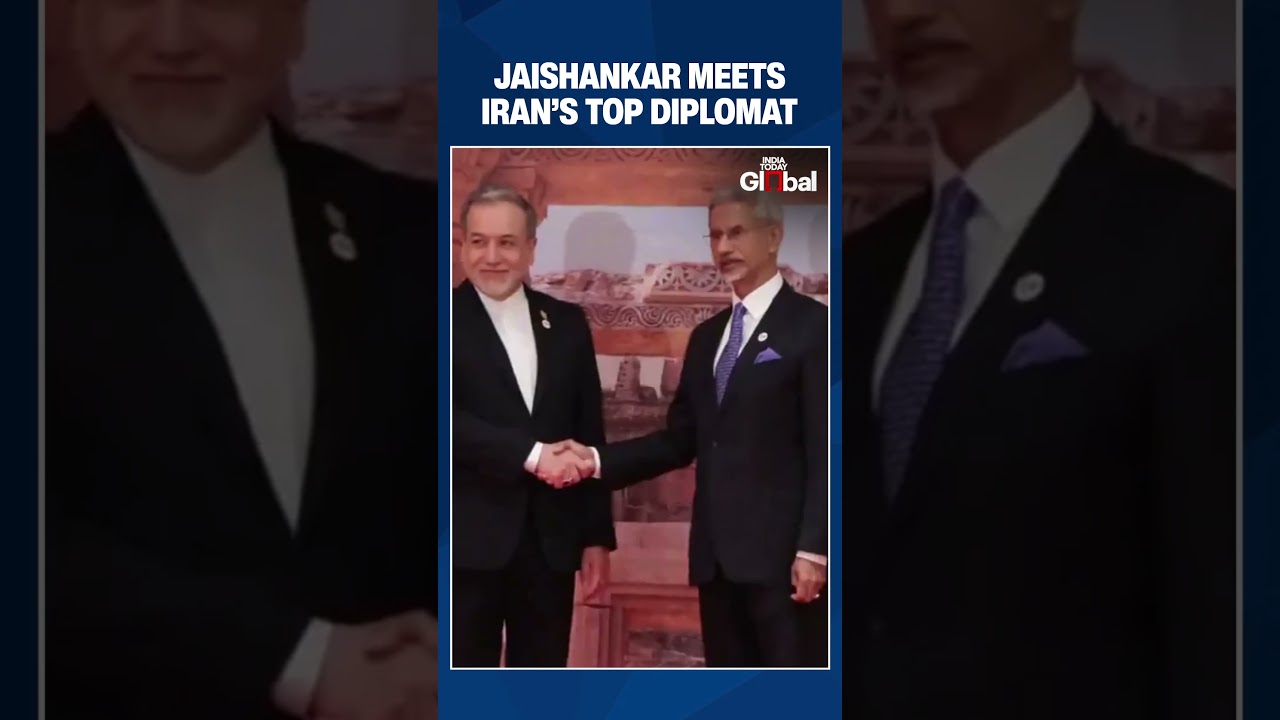 Jaishankar Welcomes Iranian FM Abbas Araghchi At BRICS Meeting In Delhi