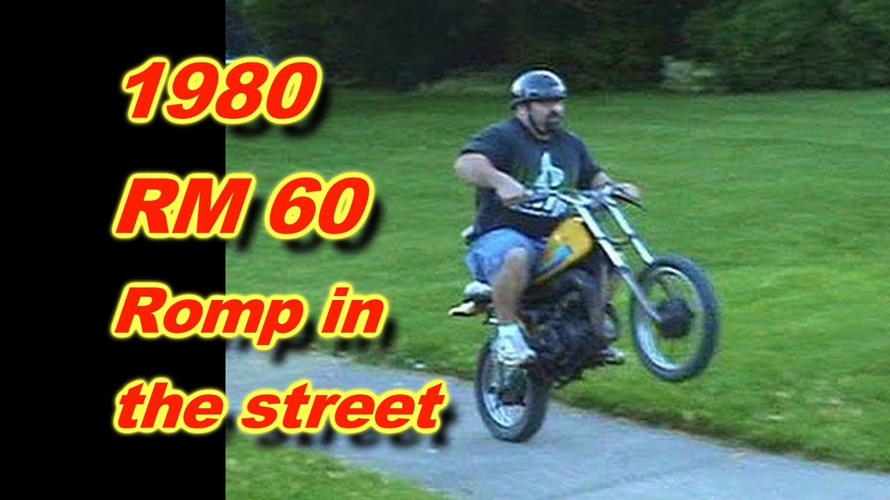 1980 Suzuki RM60 Romp in the Street
