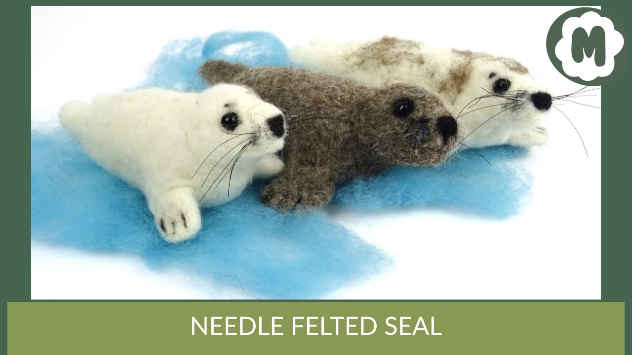 Make a Needle Felted Seal