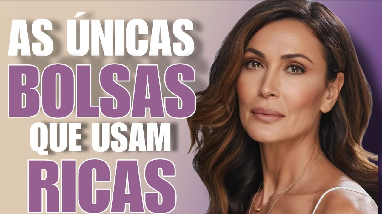 🌸 Somente Essas BOLSAS Te Deixam Com Cara de Rica Depois dos 60+ — Como montar Looks Elegantes ✨👜