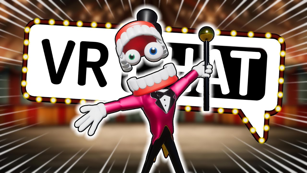 CAINE IS HERE TO CREATE FUN ACTIVITIES IN VRCHAT! | The Amazing Digital Circus - Funny moments -