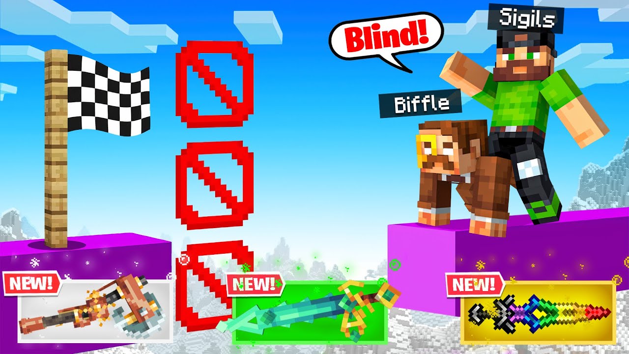 BLIND MAN'S BLUFF for Loot in Minecraft