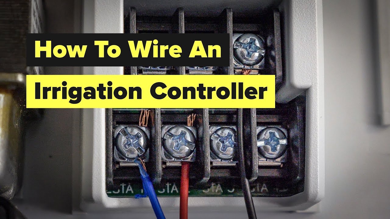How To Wire Up An Irrigation Controller