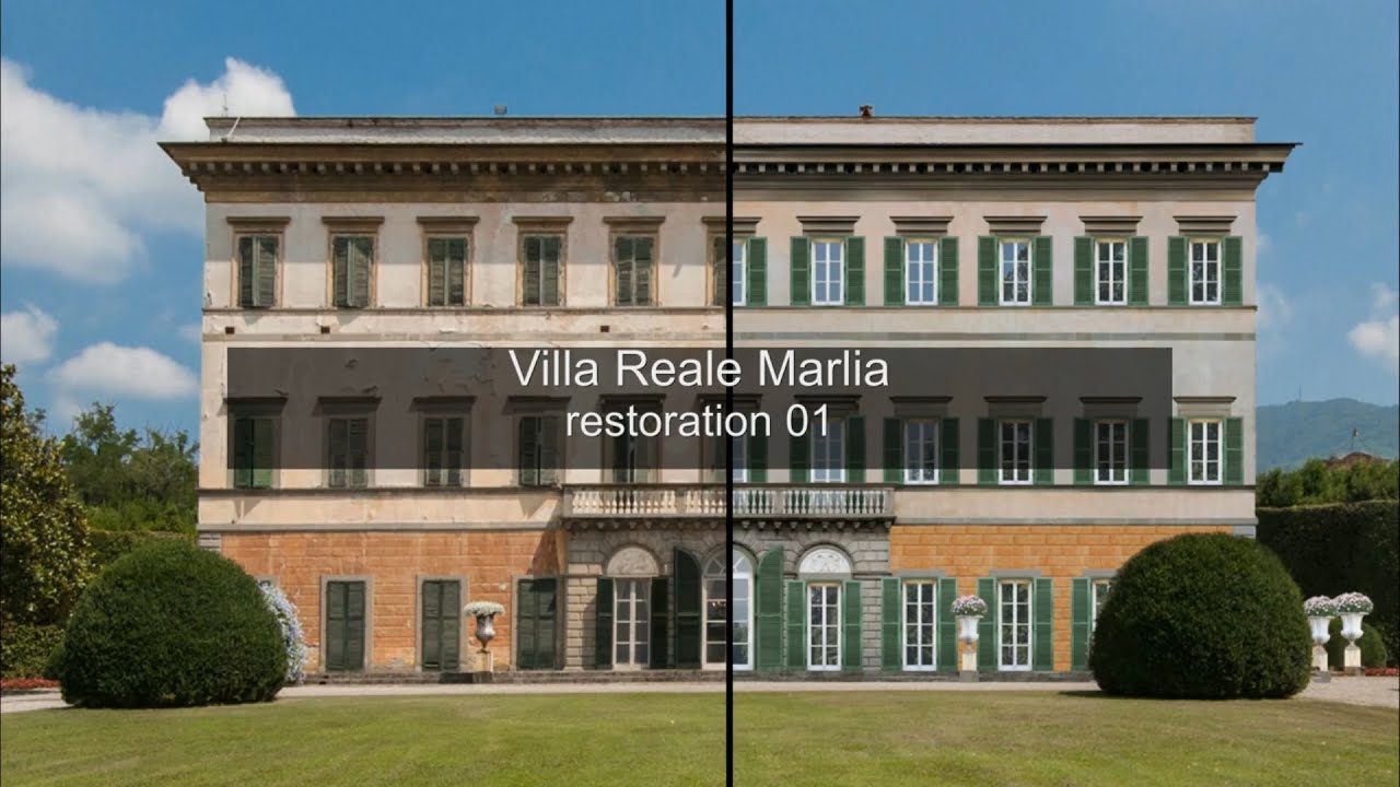 The Restoration of Villa Reale in Marlia