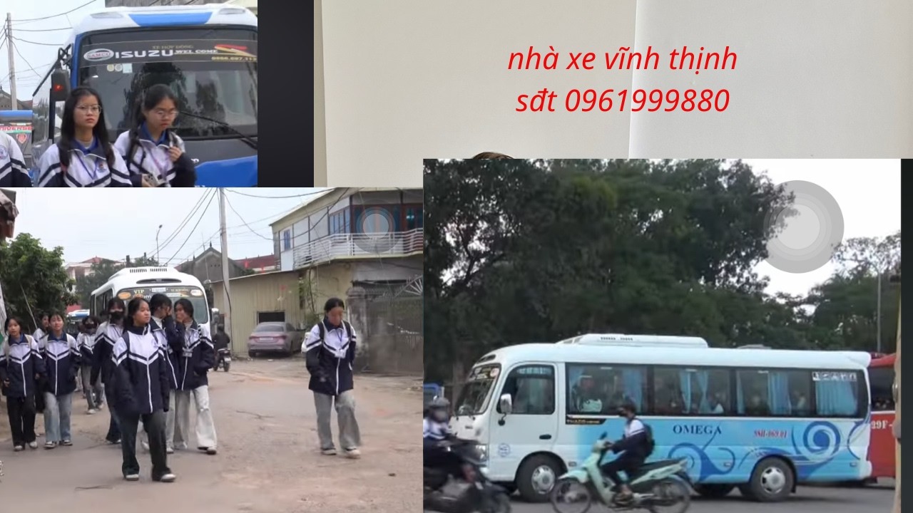 xe đưa đón học sinh
