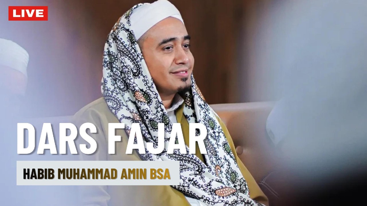🔴[LIVE] Kajian bersama Habib Muhammad Amin BSA | Kamis, 17 Sya'ban1447H / 05 Februari 2026