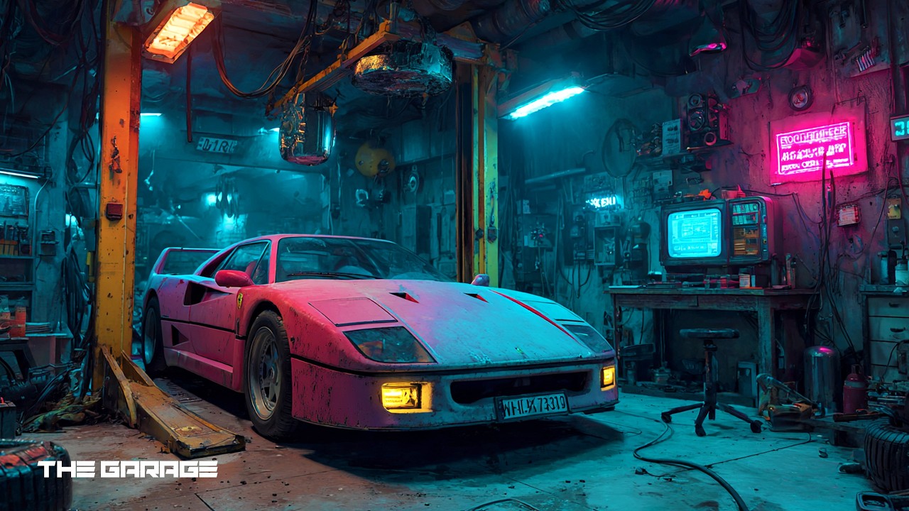 The Garage - Royalty Free Cyberpunk Synthwave Playlist (Copyright Safe)