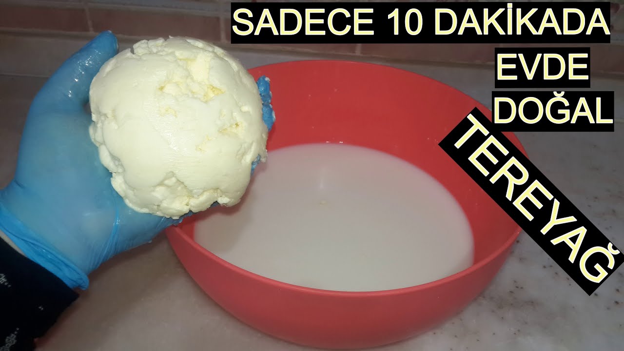 Yoğurt Kaymağından 10 Dakikada Evde Doğal Tereyağı Nasıl Yapılır