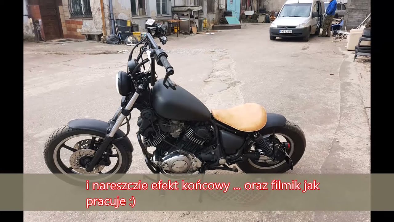 Yamaha Virago 1100 rebuilding a classic into a bobber