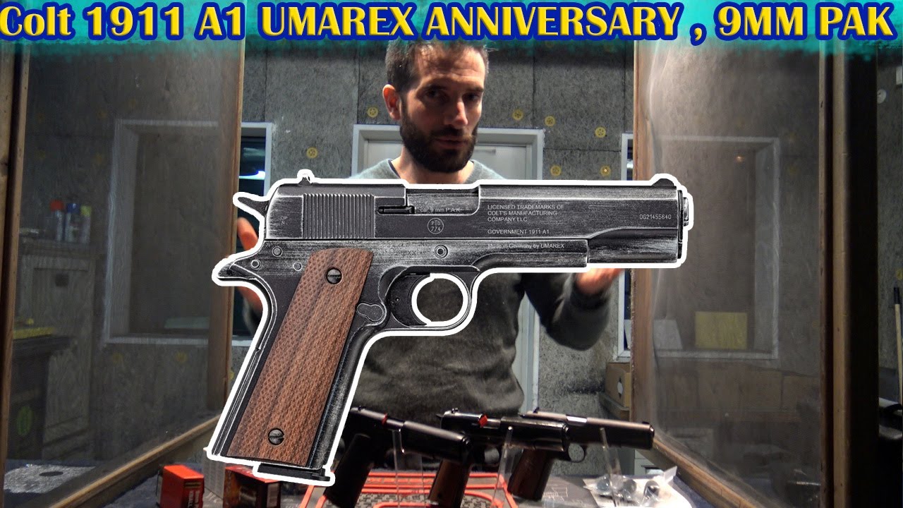 Essai complet, Colt 1911 A1 ANTIK Umarex 9mm PAK