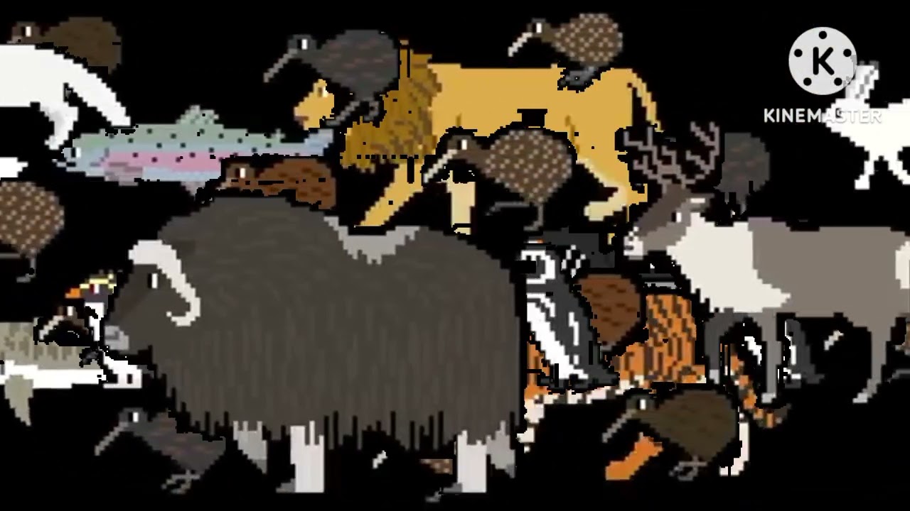 Zoo Animals stampede the kids picture show part 1