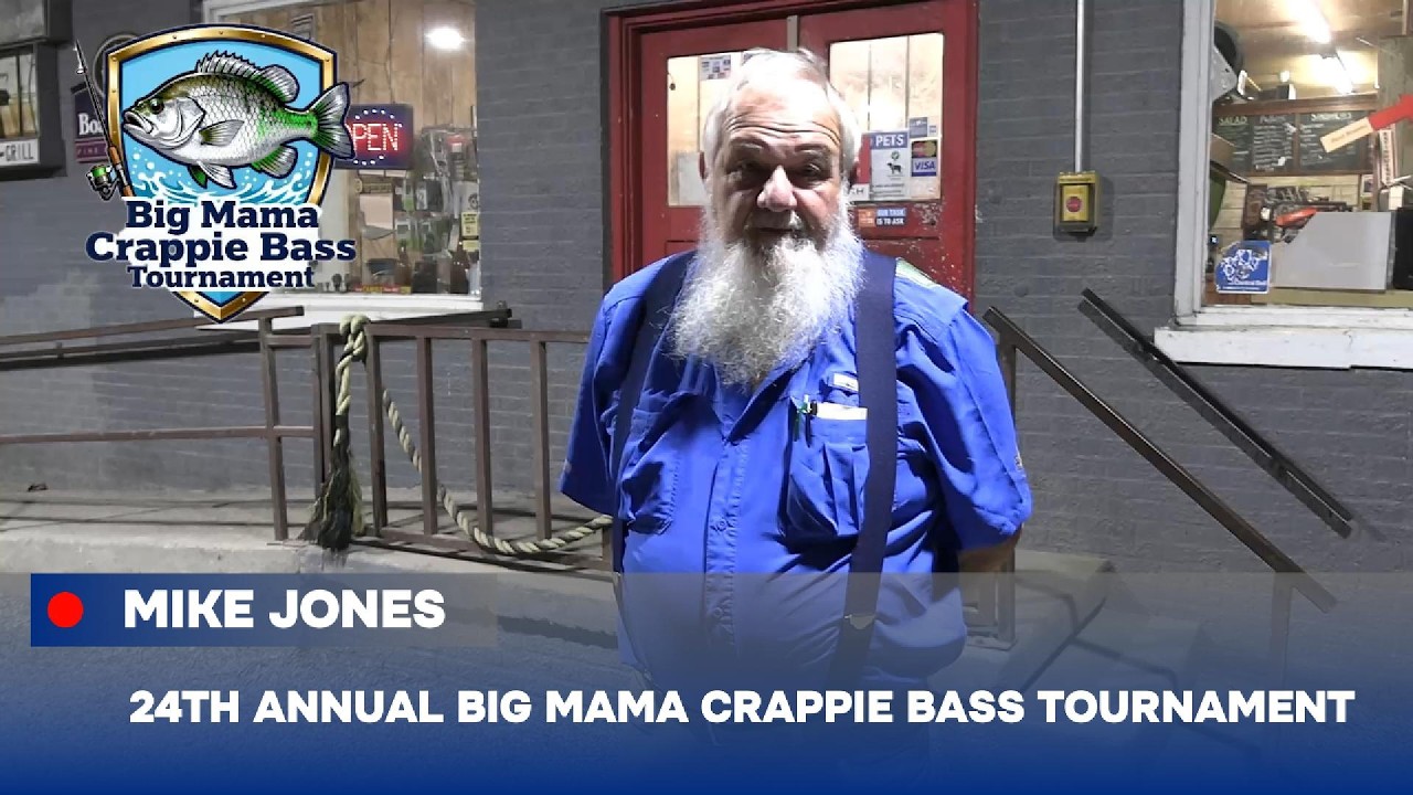Official Video of the 2026 24th Annual Big Mama Crappie Bass Tournament on Lake Washington in MS