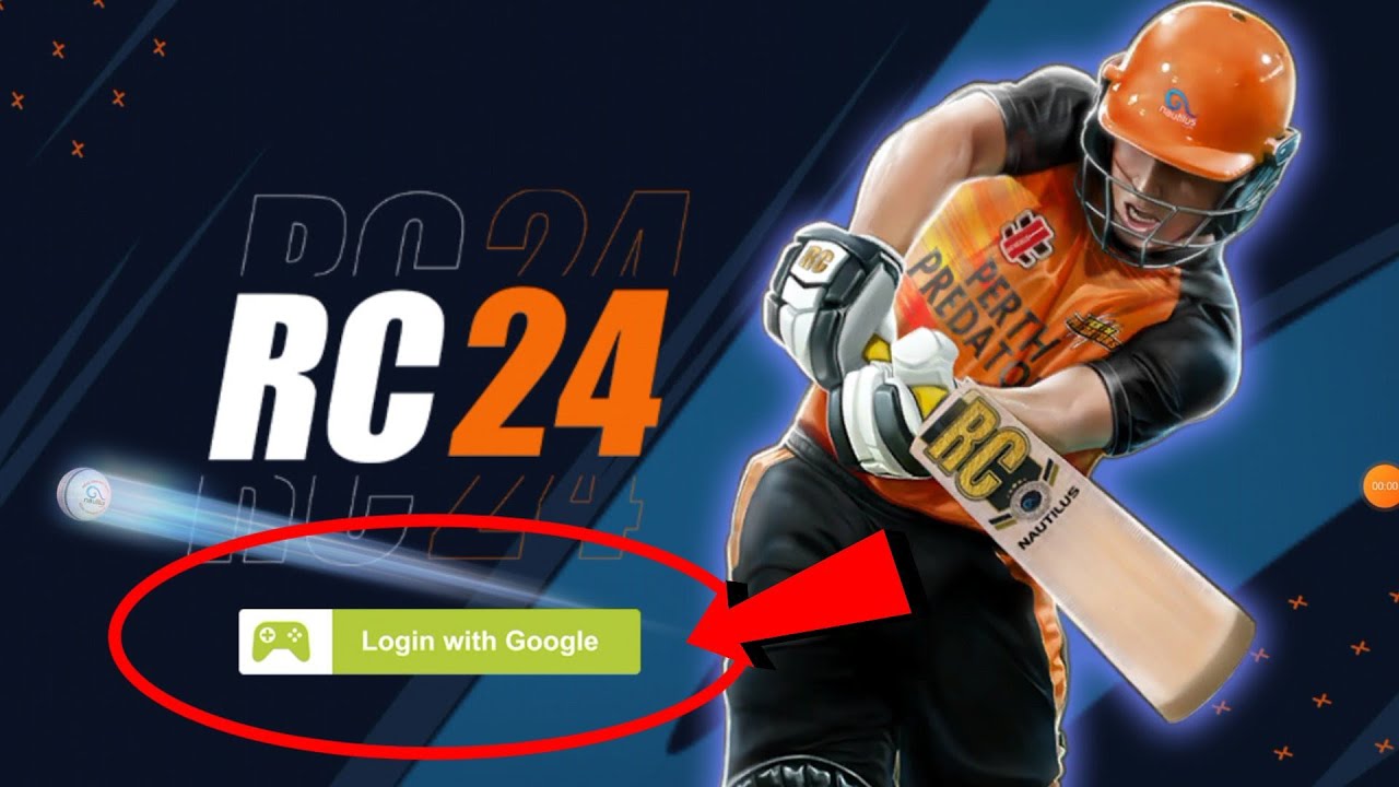 real cricket 24 login with google problem solve | How to Login with Google In Real Cricket 24