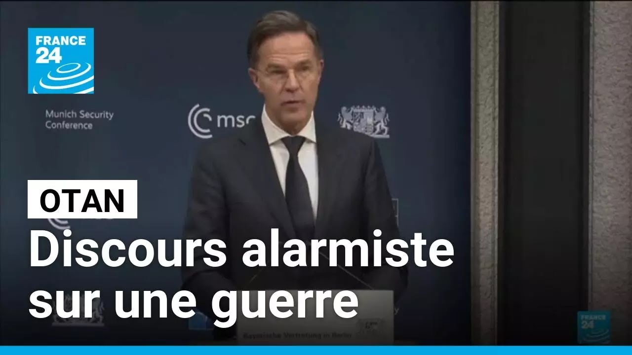 Le secr&eacute;taire g&eacute;n&eacute;ral de l'OTAN alarmiste sur la menace russe dans un discours martial