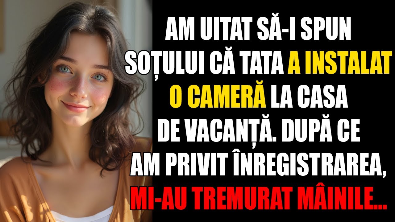 Am uitat să-i spun soțului că tata a instalat o cameră la casa de vacanță. După ce am privit...