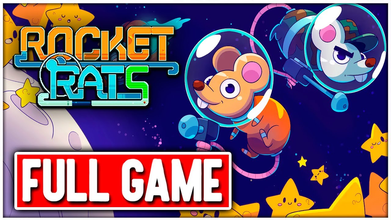 ROCKET RATS  Gameplay Walkthrough FULL GAME No Commentary + ENDING
