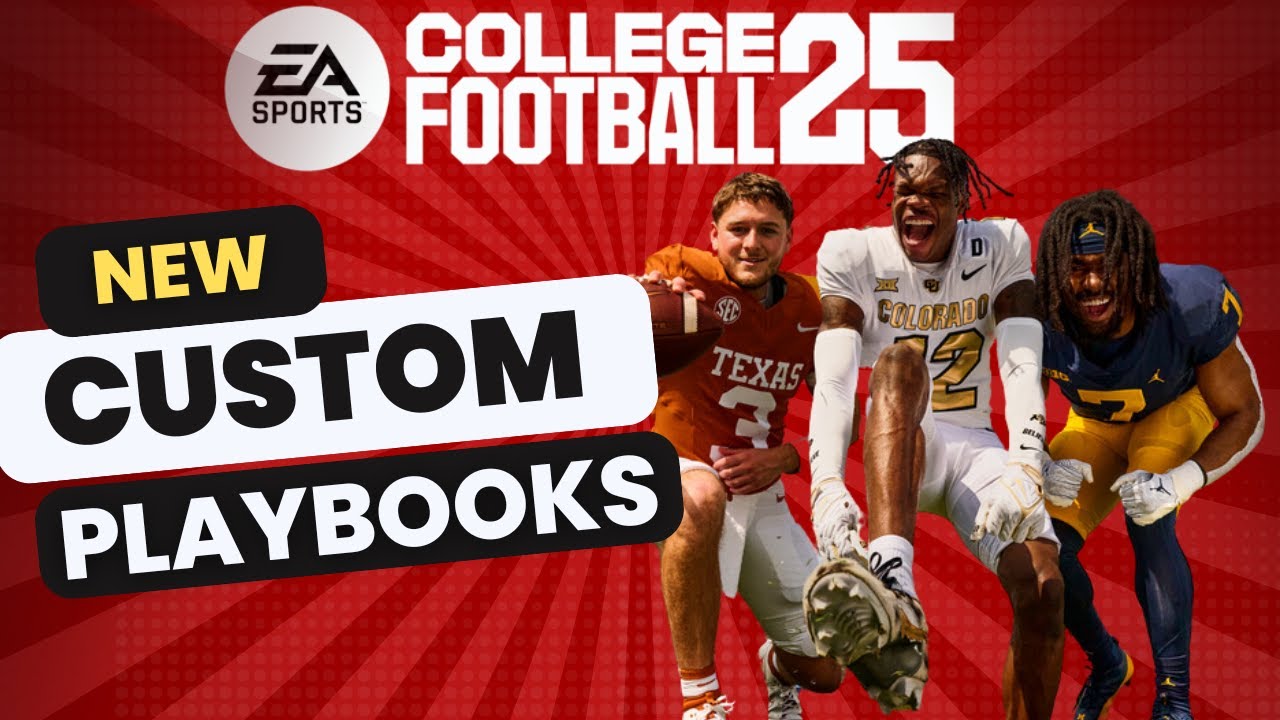 КАК СОЗДАТЬ СВОИ ПЛЕЙБУКИ В EA COLLEGE FOOTBALL 25
