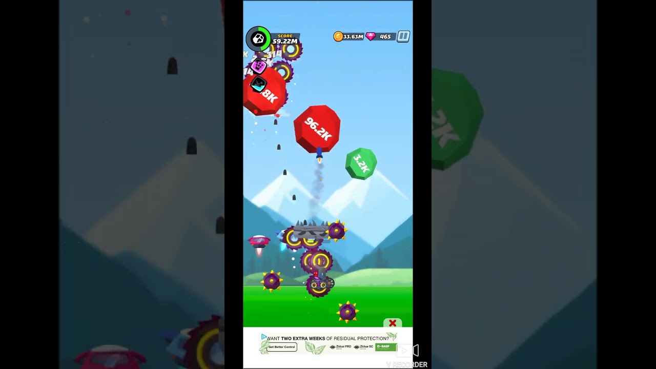 Ball blast level 1471