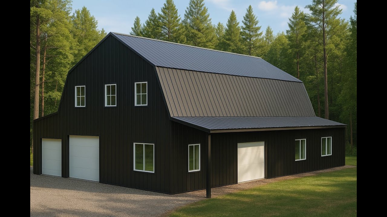 Dream 30x50 Gambrel Barndominium: Ultimate Steel Home Kit [DIY Guide]