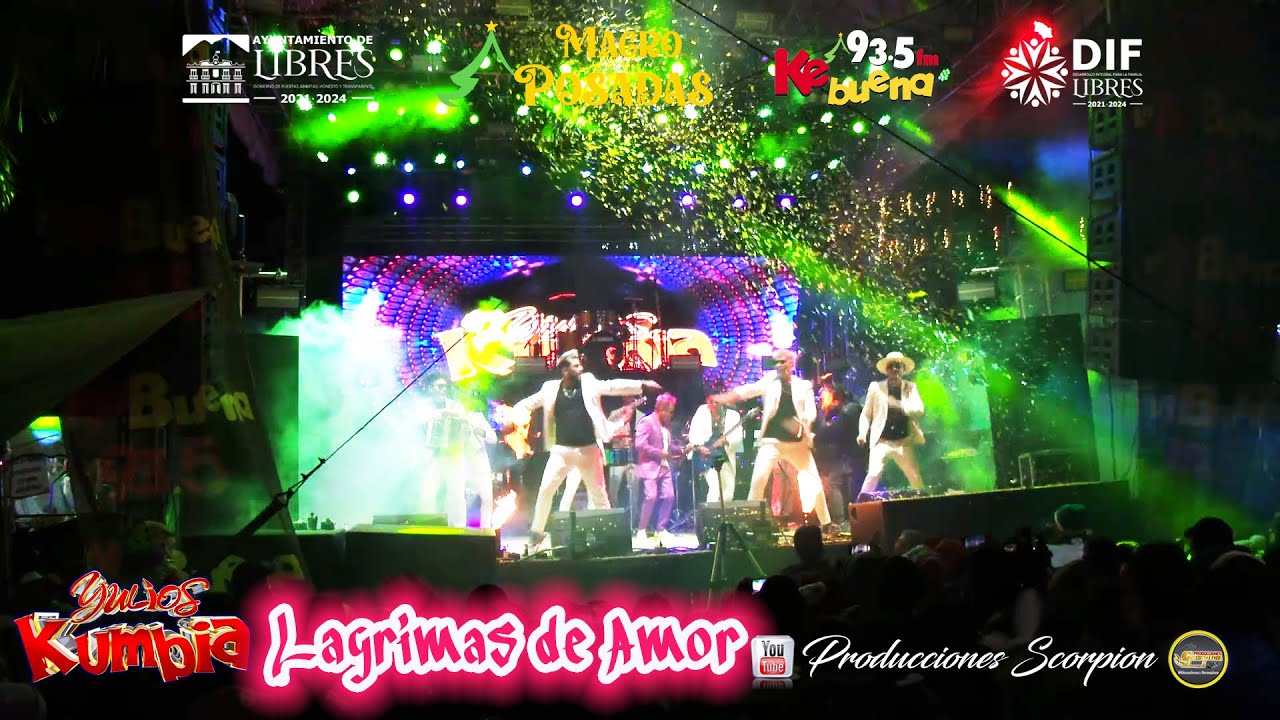Yulios Kumbia en Vivo 🎙️ Lagrimas de Amor 😭