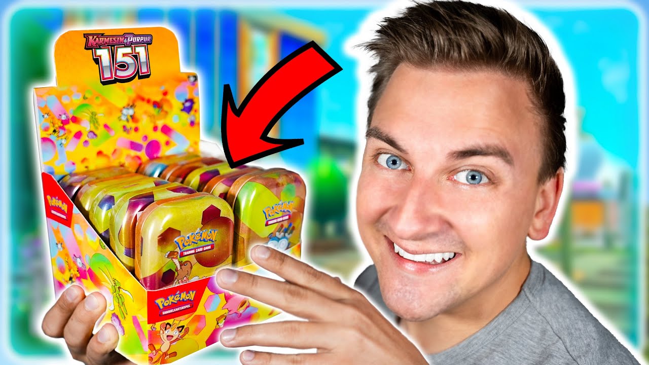 Ich öffne das BESTE Pokémon 151 Set - Mini Tin Display | Pokémon Booster Opening