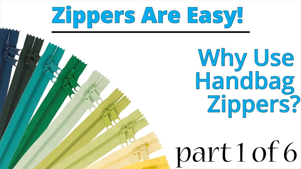Why Use Handbag Zippers