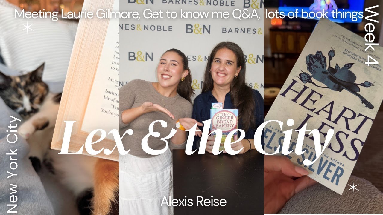 Lex & the City (week 4): Q&A, Laurie Gilmore's Book Signing, Singing in a diner, Lots of Book Chats