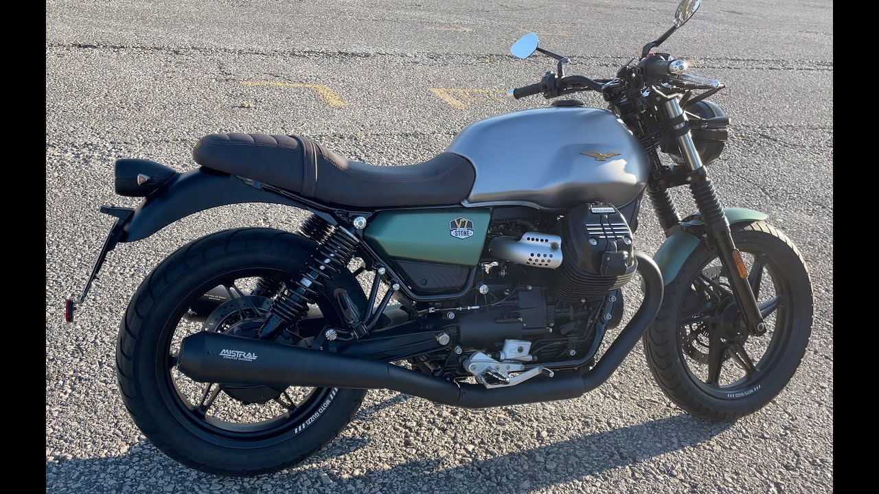 Moto Guzzi V7  Mistral Soundcheck