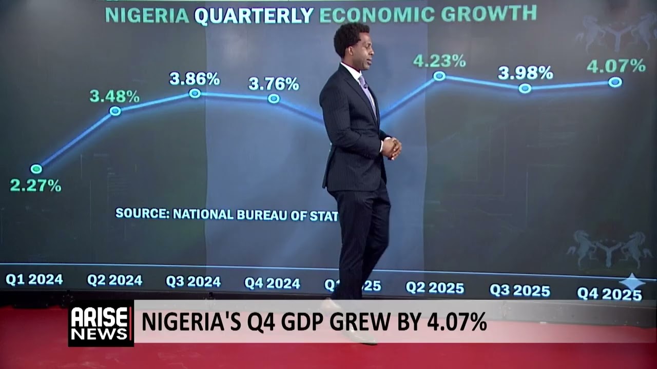 Business Segment: Nigeria's Q4 GDP Grew By 4.07% 