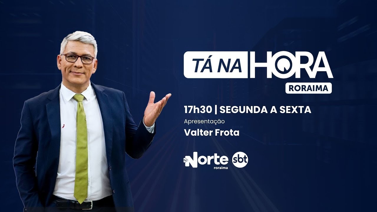 TÁ NA HORA AM & RR 20/01/2026 – Canal 12.1 SBT Roraima