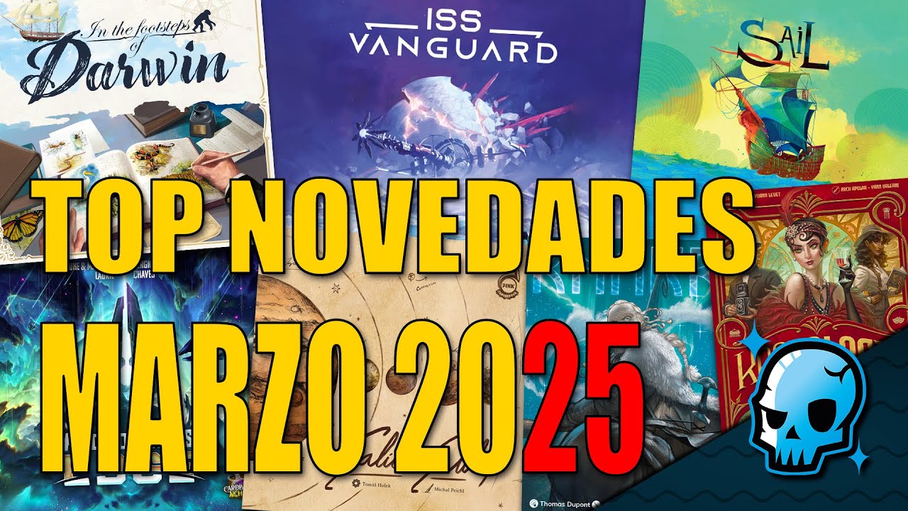 🔥 TOP NOVEDADES juegos de mesa MARZO 2025 🔥