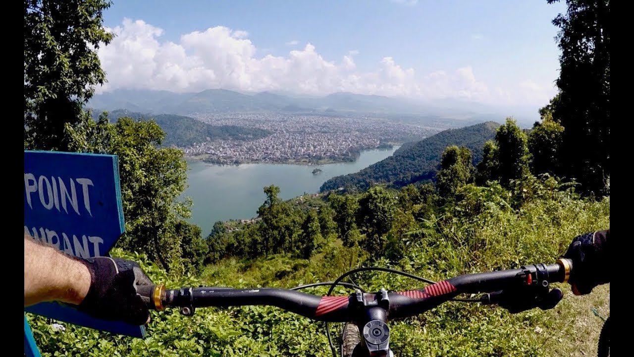 Down hill mountain biking in Nepal!