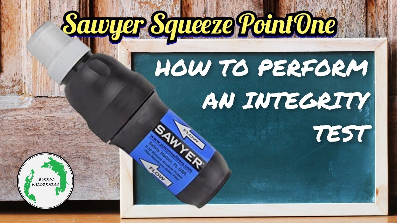 SAWYER Squeeze PointOne - Integrity Check How To (Just like the Platypus QuickDraw!)