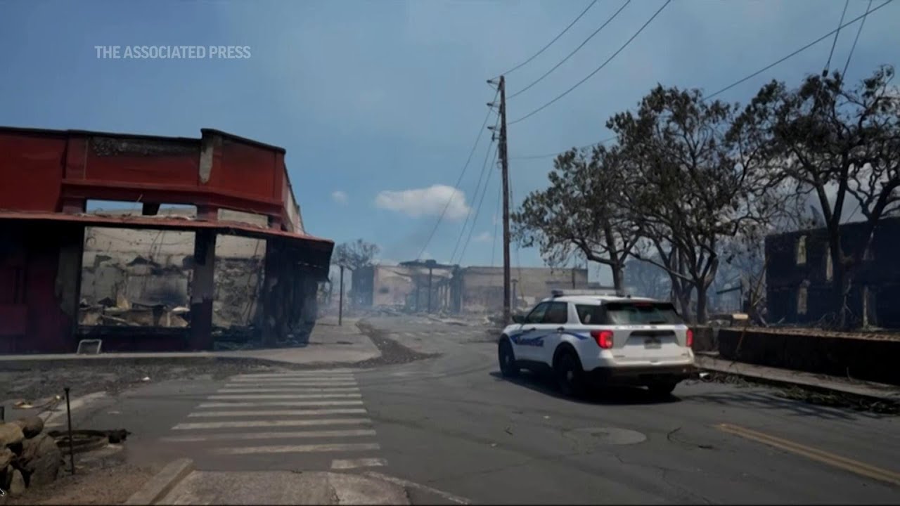 Maui wildfires: Resident describes walk in destroyed Lahaina