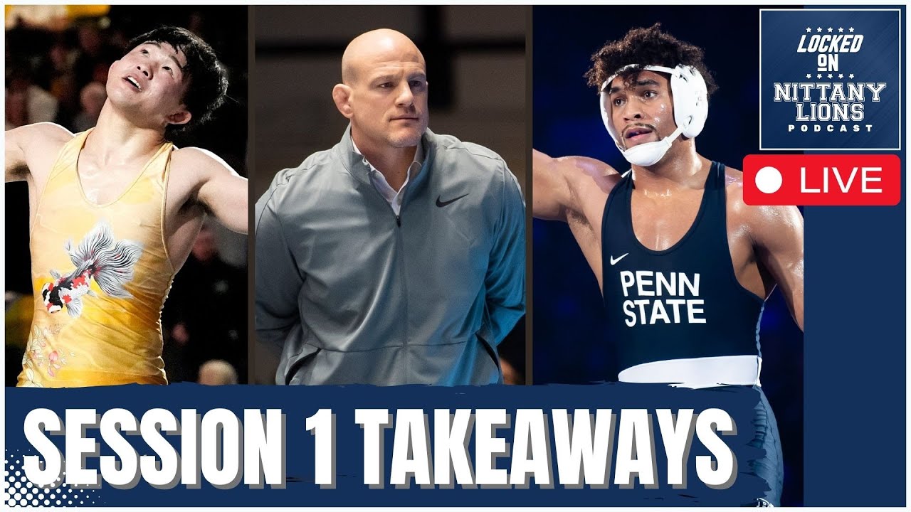 Penn State wrestling DOMINATES session one at NCAAs / Masanosuke Ono ENROLLS at Penn State!