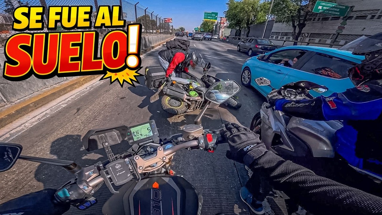 ANDAR EN MOTO EN CDMX YA ES OTRO NIVEL DE RIESGO | VUELTA CON JEESEY LONELY MOTOR EN LA NITROX 2.0 🔥