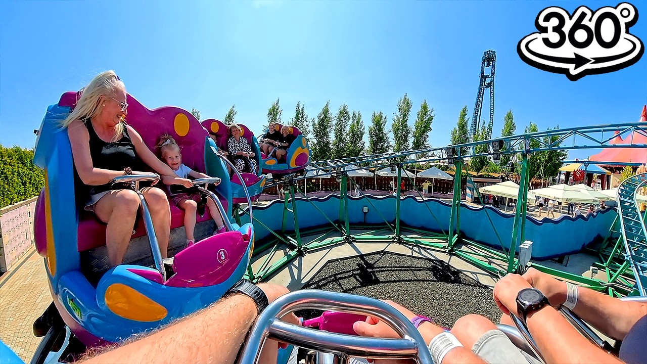 Happy Loops - Energylandia 2025 (360°) (POV) (Zator, Polska) Insta360 X5