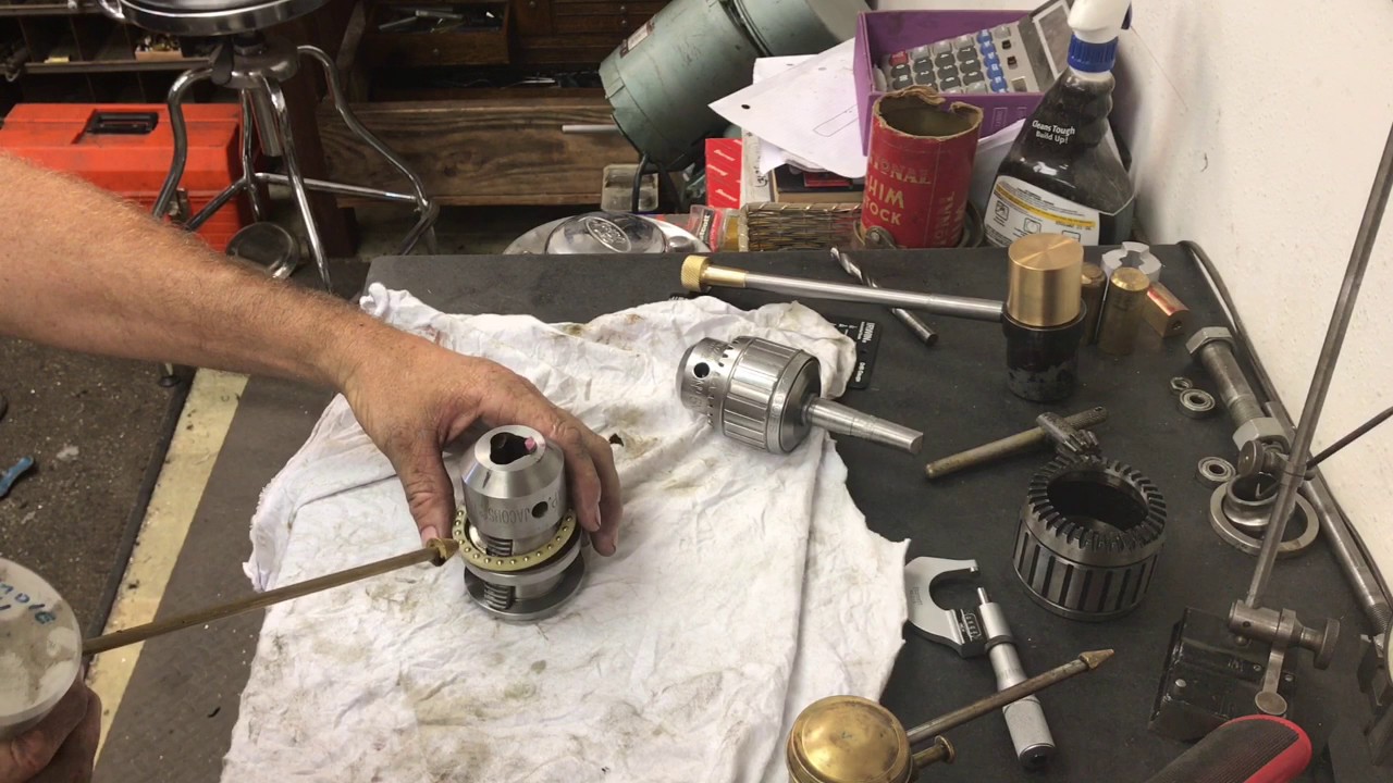 Jacobs 18N 1/8"-3/4" Ball Bearing Super Chuck Service Video