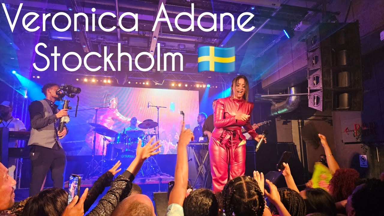 Veronica Adane  Consert In Stockholm 🇸🇪 Jun 28, 2025 || Amazing Performance🔥🔥@Veronica_Adane