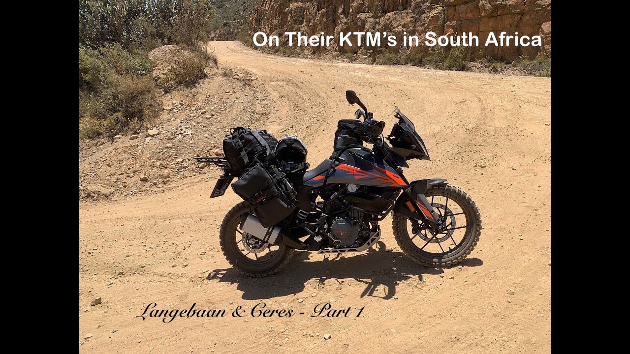 On Their KTM'S In South Africa - Langebaan & Ceres Part 1