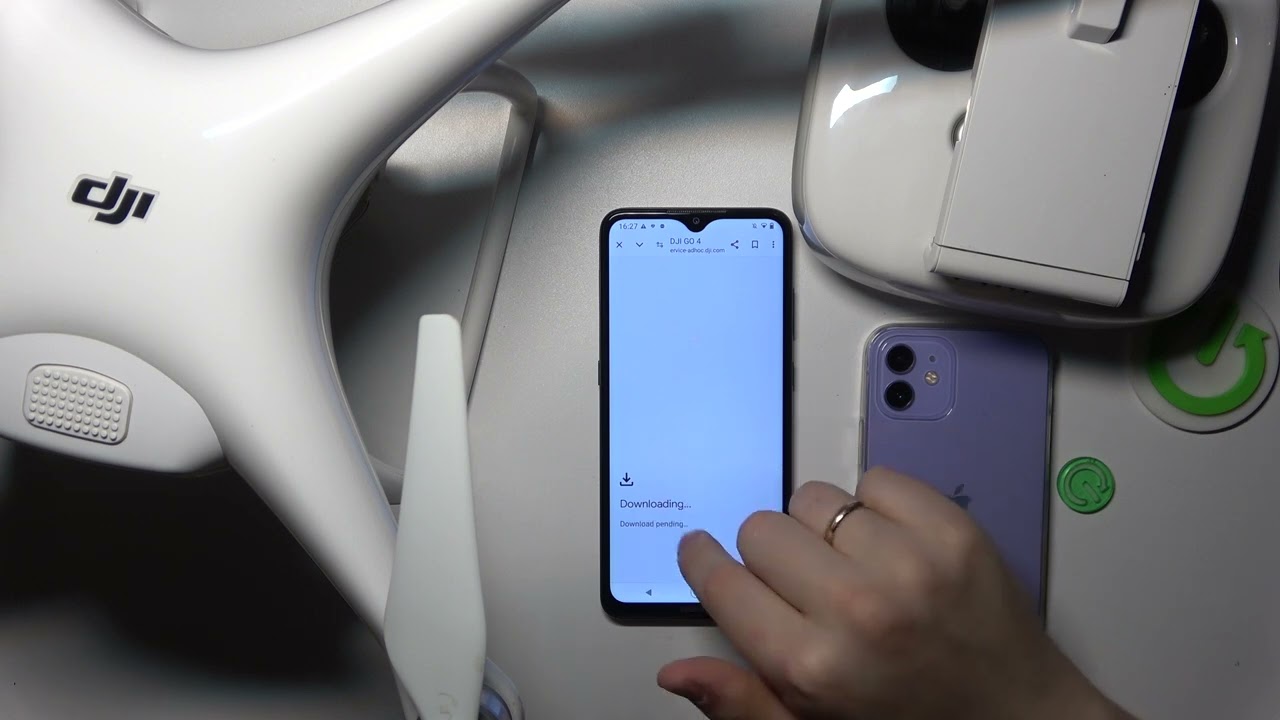Как установить мобильное приложение для дрона DJI PHANTOM 4 на iOS и Android - DJI GO App