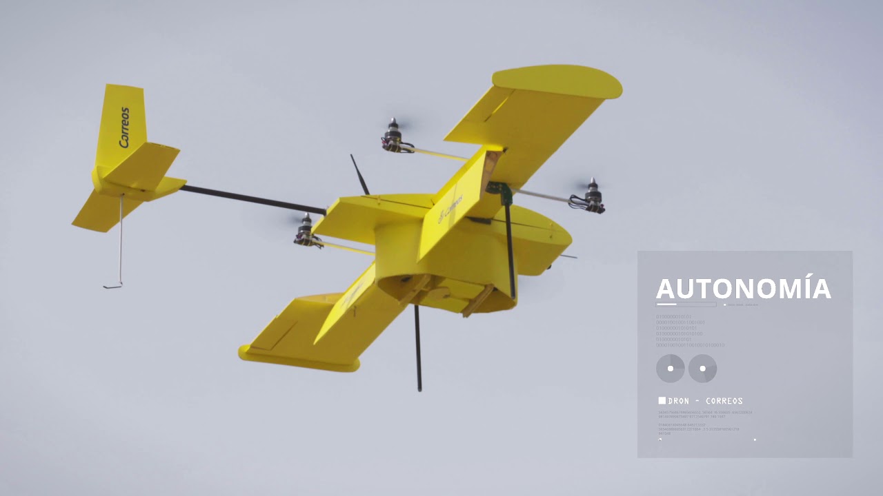 Últimas pruebas realizadas con drones por Correos.